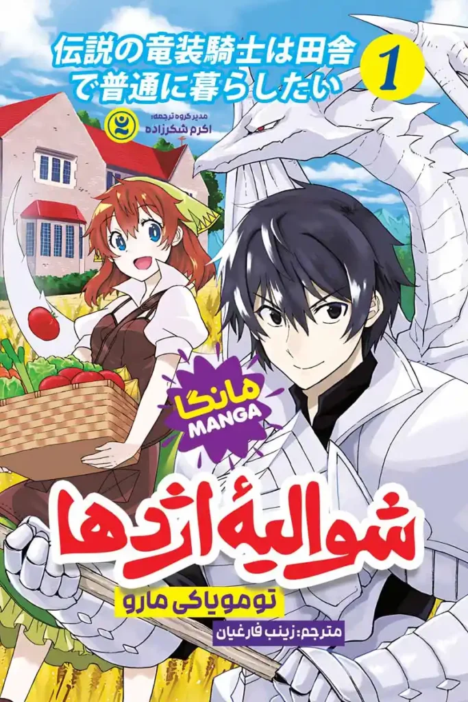 تصویر جلد کتاب شوالیه اژدها جلد اول