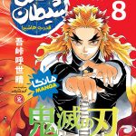 جلد کتاب شیطان کش جلد 8 قدرت هاشیرا