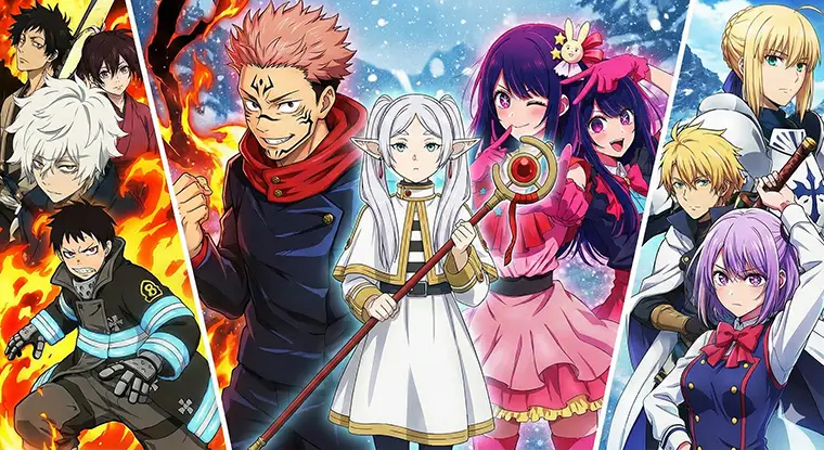 انیمه های زمستان